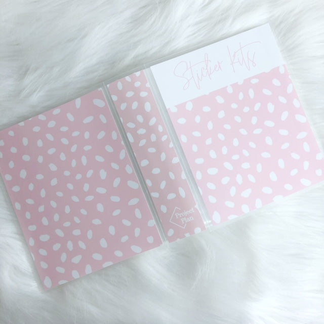 Pink Dot Sticker Album